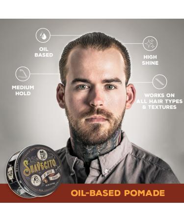 Suavecito Oil Based Pomade 3 oz - Premium Styling Pomade for Long-lasting Hold - Buy Online on GoSupps.com