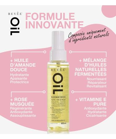 REV E OIL - Sweet Almond Oil & Mossy Rose for Body and Face Moisturizing Elastic and Protective with Vitamin E Non-Comedogenic - Treatment for Dry Skin Scars & - Buy Online on GoSupps.com