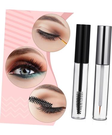 2 Sets Mascara Tube Clear Mascara for Eyelashes Diy Mascara Bottle Travel Self Made Eyeliner - Buy Online on GoSupps.com