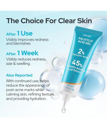 +1HEROLABS Acne Care Bundle: Hydrocolloid Pimple Patch for Deep Early and Hidden Blemishes + 2% Salicylic Acid Gel Serum for Pores & Oil - Buy Online on GoSupps.com
