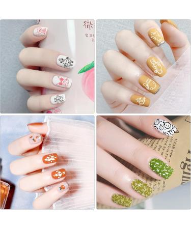 Biutee Nail Stamping Plates Kit with 1 Stamper and 1 Scraper Templates Tree Flower Animal Snowflake Image Stencils Vintage Ethnic Plate Stamp Art for Manicure - Buy Online on GoSupps.com