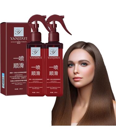 GIMOCOOL A Touch of Magic Hair Care Leave-In Straightening Hair Conditioner A Hair Care Essence Spray Smooth Nourishing Smooth Enhances Frizz Easy To Absorb (1 Piece - 200ml)