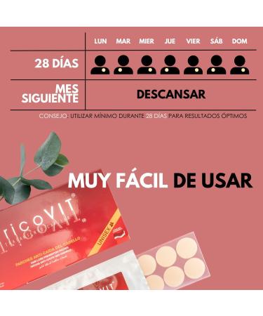 TricoVIT Patches Anti-Chute des Cheveux avec L-Cyst ine. Traitement Capillaire Anti-Chute pour Homme et Femme. Augmente la Densit et R g n re le Cuir Chevelu. 28 Patches - Buy Online on GoSupps.com