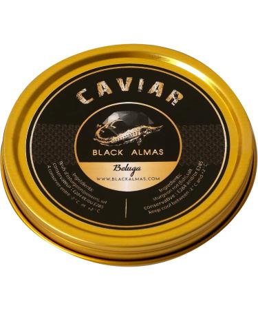 Black Almas Kaviar Beluga Huso Huso 2 x 50 gr - Buy Online on GoSupps.com