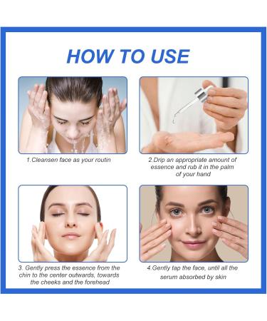 Boto Stock Solution Facial Serum 30ml Boto Stock Anti Aging Serum For Face Instant Face Tightening Serum Reduce Fine Lines Wrinkles Boost Skin Collagen Hydrate & Plump Skin - Buy Online on GoSupps.com