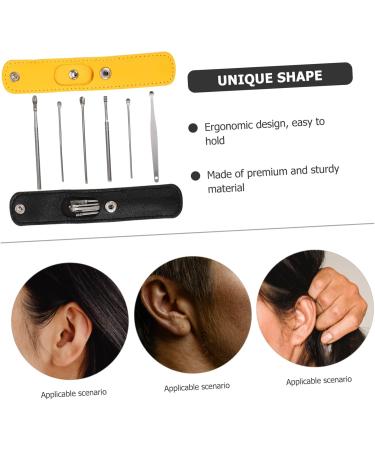 NOLITOY 12 Sets Ear Cleaning Tool - Portable Earwax Cleaner for Effective Ear Wax Removal | Best Ear Wax Scooper & Ear Spoon - Buy Online on GoSupps.com