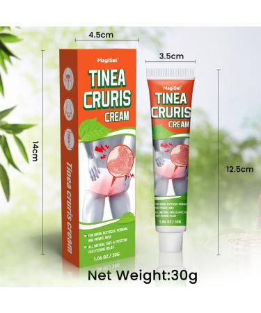 RedOceansM Intimate zone Relieves cream care cream for sensitive skin in the groin itching intimate care cream in the groin ringworms eczema soothes and cools skin irritations 30 g - Buy Online on GoSupps.com