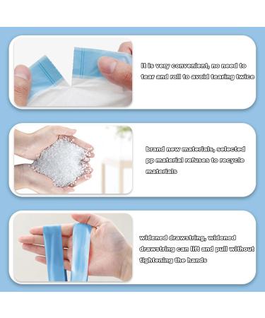 Drawstring Trash Bags Garbage Handle Waste Bags 100 Household Waste Automatic Closing Organizing Pouch For Toilet Bathroom Kitchen - Buy Online on GoSupps.com
