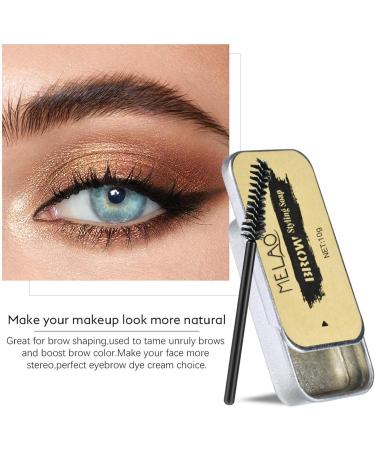 Tinted Gel Brow Waterproof Brow Wax Gel Tinted Eyebrow Gel Clear Includes Eye Brow Wax Brushes for Girlfriend Daughter Mother Makeup Lover Pochy - Buy Online on GoSupps.com