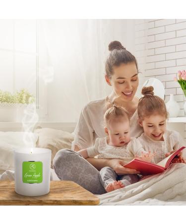 Armatics Green Apple Fragrance Candle - Natural Soy Aromatherapy Candle for Home | Perfect Gift for Mother's Day & Birthdays - Buy Online on GoSupps.com