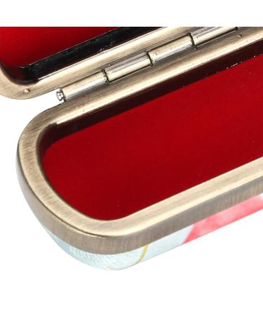 Portable Lipstick Holder with Mirror | Mini Lipstick Case for Women | Stylish Lip Gloss Etui | Lipstiftetui for Travel - Buy Online on GoSupps.com