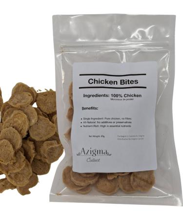 Chicken Bites for Dogs Natural Bite-Sized Treats (85g) - Buy Online on GoSupps.com