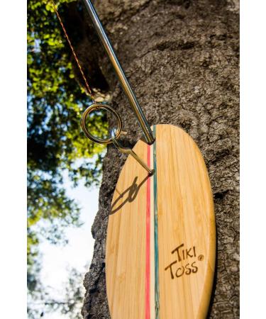Tiki Toss Ring Toss Game - Deluxe Americana Edition for Adults & Kids | Indoor & Outdoor Fun - Buy Online on GoSupps.com