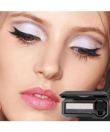 Eyeshadow Palette For Women | Gradient Pigment Eye Shadow Palette With Air Cushion - Glitter Makeup Palette Blendable Bright Makeup Palette Waterproof Eye Shadow Professional Beauty Eye Hersil Classic Black and White - Buy Online on GoSupps.com
