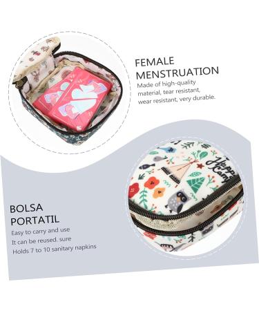 FOMIYES Womens Wallets 4pcs Aunt's Towel Storage Bag Tampon Holder Travel Toiletry Bag - Buy Online on GoSupps.com
