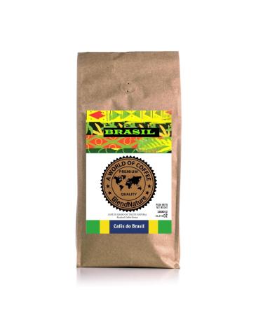 Coffee beans 1kg-100% natural Arabica from Brazil rated 85 points by the Specialty Coffee Association (SCA) - Specialty Coffee - Single Origin Brazil