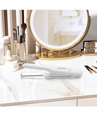 Flat Hair Iron - Best Ceramic Straightener & Curler | Fast Heating Adjustable Temp for Smoother Shinier Hair with Less Frizz - Women's Hair Styling Tool - Buy Online on GoSupps.com