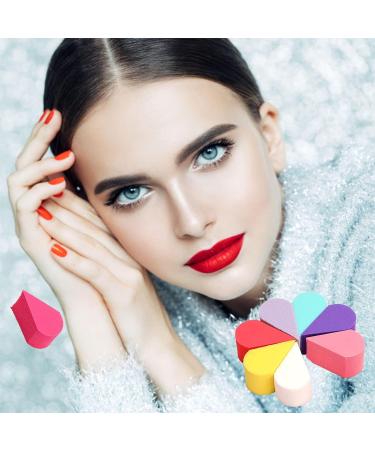 16Pcs Makeup Sponge Face Paint Sponges Face Paint Sponge Makeup Beauty Face Painting Sponges beauty blenders Soft Dual Use Petal Shape Reusable Facial Pads for Makeup & Cleaning - Buy Online on GoSupps.com