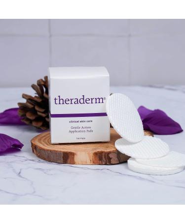 Theraderm Gentle Action Application Pads - Skin-friendly Exfoliating Pads for Clearer Skin - Buy Online on GoSupps.com