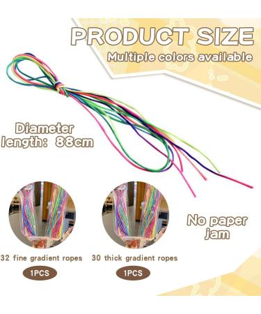 62 Thick And Thin Hair Braided Ropes Girls Hair Braided Headbands Ponytail Hair Ropes Girls Hair Decorative Hair Ropes - Buy Online on GoSupps.com