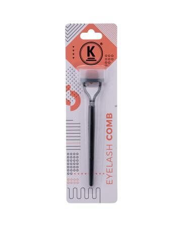 K-Pro Eyelash Comb - Eyelash Brush Eyelash Care Comb with Stainless Steel Teeth