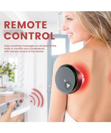 Dyroe Electric Infrared Cupping Massager - Intelligent 16 Gears 3 Modes Remote Control for Pain Relief & Body Detox - Buy Online on GoSupps.com