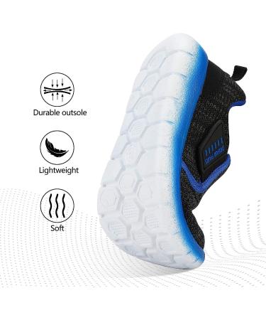 DREAM PAIRS Kids Breathable Sneakers | Running Shoes - Size 6 Big Kid - Black/Grey/Royal - Buy Online on GoSupps.com