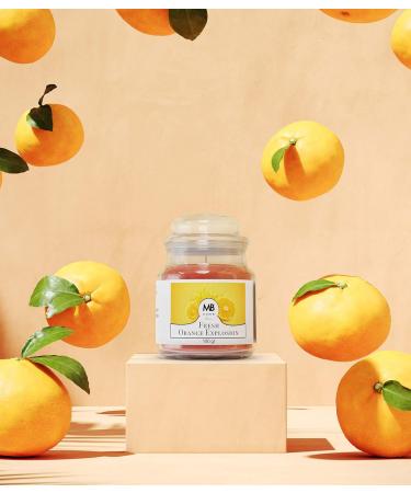 Shop MB Home Basic Candles - 100GSM Fresh Orange Explosion | International Shipping Available - Buy Online on GoSupps.com