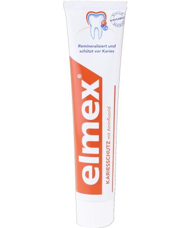Buy Elmex Caries Protection Toothpaste (Pack of 6 x 75ml) - Best International Shipping - Buy Online on GoSupps.com