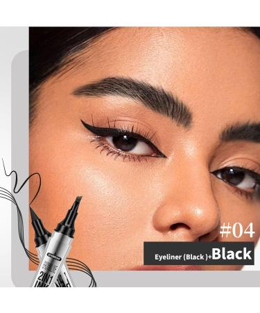 Eyebrow Pencil Eye Makeup Eyebrow Pen Natural Eyebrow Hair Long Lasting Liquid Eyebrow Pen Eyebrow Pencil (04) - Buy Online on GoSupps.com