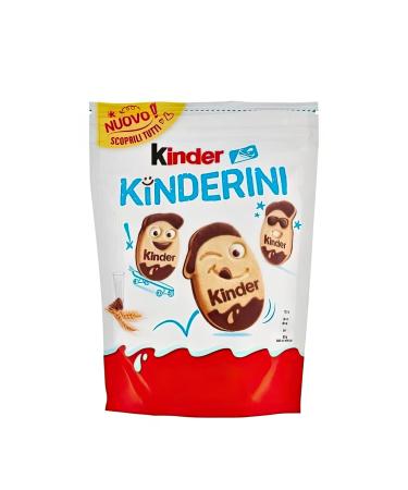 Children Kinderini 250g - delicious chocolate pieces with milk filling ideal for children and chocolate lovers + Getzh Thankskyou Sticker