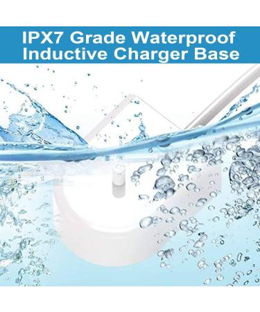 White Charger Base Replacement for Philips Sonicare Electric Toothbrush | HX6100 Charging Base for Sonicare HX3000, HX6000, HX8000, HX9000, & Kids | Compatible with Protective Clean 4100, 5100, 5300, 6500 Series - Philips Sonicare Toothbrush Charger - Buy Online on GoSupps.com