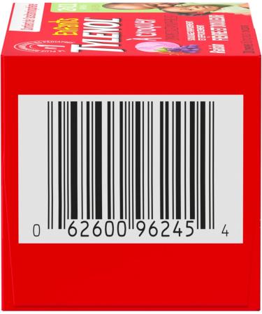 Tylenol Children's Chewables Fever and Pain Relief Grape Flavour 160 mg Acetaminophen 20 Tablets Toothache Pain Relief 20 Count (Pack of 1) Grape - Buy Online on GoSupps.com