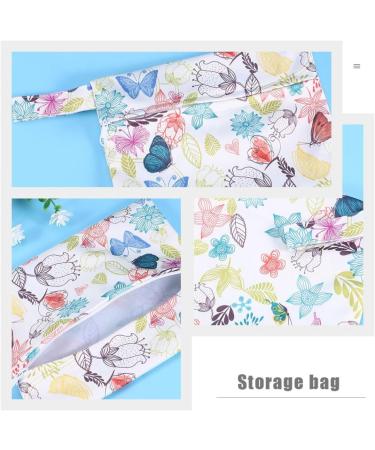 Lurrose 4-Pack Waterproof TPU Storage Bags Practical Zippered Tampon Holders Sanitary Pouch Breathable & Multi-Color Options (18x14cm) - Buy Online on GoSupps.com