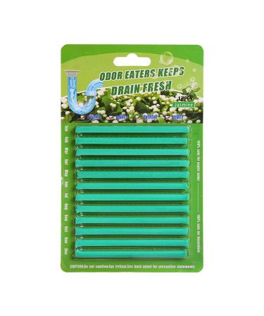 Deodorizer Sticks Drain Cleaner Sticks for Any U-Shaped Drain Drain Cleaner for Prevent Oil Accumulation and Blockage for Kitchen Bathroom Sink 5 Scents Jasmine