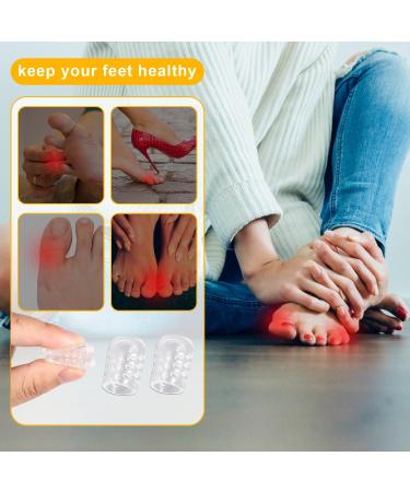 30pcs Clear Silicone Anti-Friction Toe Protectors for Shoes - Breathable Toe Covers for Women and Men - Buy Online on GoSupps.com
