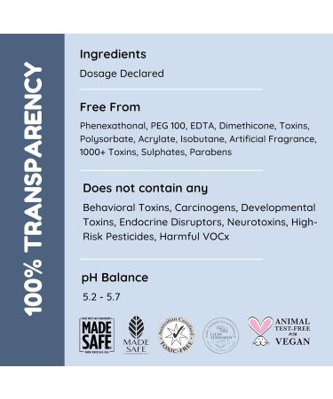 Little Rituals Baby Multi-Vitamin Body & Hair Wash - Tear-Free pH 5.5 Organic & Natural Ingredients with Honeysuckle Basil Mandarin - 200ml - Buy Online on GoSupps.com