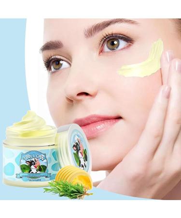  Mimoqk Beef Tallow Face Cream Organic Whipped Butter Moisturizer Natural Soothing Balm Hydrating Lotion for Dry Skin 50g for Face Hands Body Day & Night Care - Buy Online on GoSupps.com