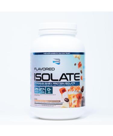 Believe Supplements Protein Powder - Puclicly 3rd Party Tested Whey Protein Powder for Muscle Growth Strength & Recovery Easily Mixable for Shakes Smoothies and Baked Goods Rich & Creamy Taste (25 scoop Iced Caramel Macchiato) Iced Caramel Macchiato 25 sc - Buy Online on GoSupps.com
