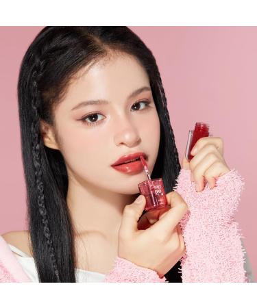 ETUDE Dear Darling Oil Tint #2 Plum Berry - Hydrating Lip Oil & Gloss | Moisturizing Non-Sticky Tint for Dry Lips | K-Beauty Essentials - Buy Online on GoSupps.com