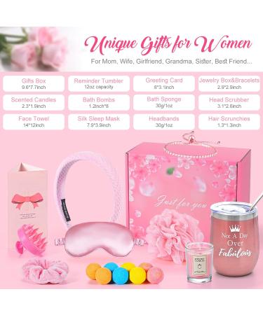 Women's Self-Care Spa Gift Basket - Birthday, Get Well, or Just Because | Thoughtful Unique Gift Set for Mom, Sister, Wife, Best Friend | Perfect Care Package for Her - Buy Online on GoSupps.com