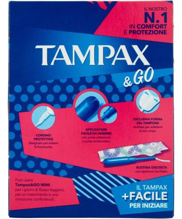 Tampax Mini Tampons - 18 Pieces | Premium Protection & Comfort - Buy Online Internationally - Buy Online on GoSupps.com