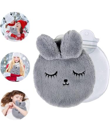 Rabbit Hot Water Bottle with Cover - Neck & Shoulder Pain Relief for Arthritis, Headaches - Hot & Cold Therapy - Buy Online on GoSupps.com