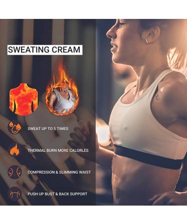 Premium Hot Cream Sweat Enhancer - Firming Body Lotion for Women and Men and Body Sculpting Cellulite Workout Cream - Ultra Moisturizing Invigorating Body Firming Cream with Natural Oils - Buy Online on GoSupps.com