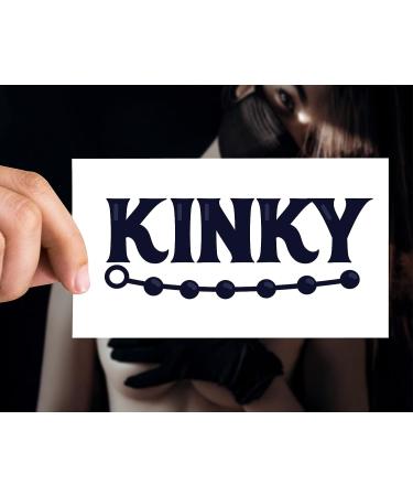 Kink Ink - 30 BDSM Temporary Tattoos - Sexy, Naughty, Kinky Adult Fake Stickers - Buy Online on GoSupps.com