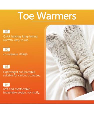 HIOPOIUYT Toe Warmer Pad For Cold Feet Relief 8Hour Heat Thin And Comfortable Toe Warmers Heat Pad 10PCS Bag - Buy Online on GoSupps.com