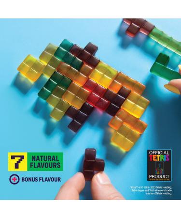 Powerbears Gamer Rubber Gift Box - Tetris Shaped Gummy Bears with 20% Fruit Juice & Vitamins | 8 Fruity Flavors | 250g - Buy Online on GoSupps.com