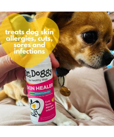 Dr Doggy Skin Healer | Anti-Itch Formula for Itchy Skin & Allergy Relief | 50ml Spray - Buy Online on GoSupps.com