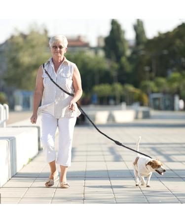 Buy TRHIMLSBRAD Adjustable Dog Leash 3m x 10mm - Multifunctional Double-Leash Black | Perfect for Every Dog - International Shipping Available - Buy Online on GoSupps.com