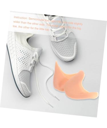 Healifty Ballet Shoe Toe Protectors - Soft Silicone Metatarsal Caps for Pointe Shoe Protection - Medium Size - Buy Online on GoSupps.com